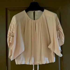 Parker blush blouse